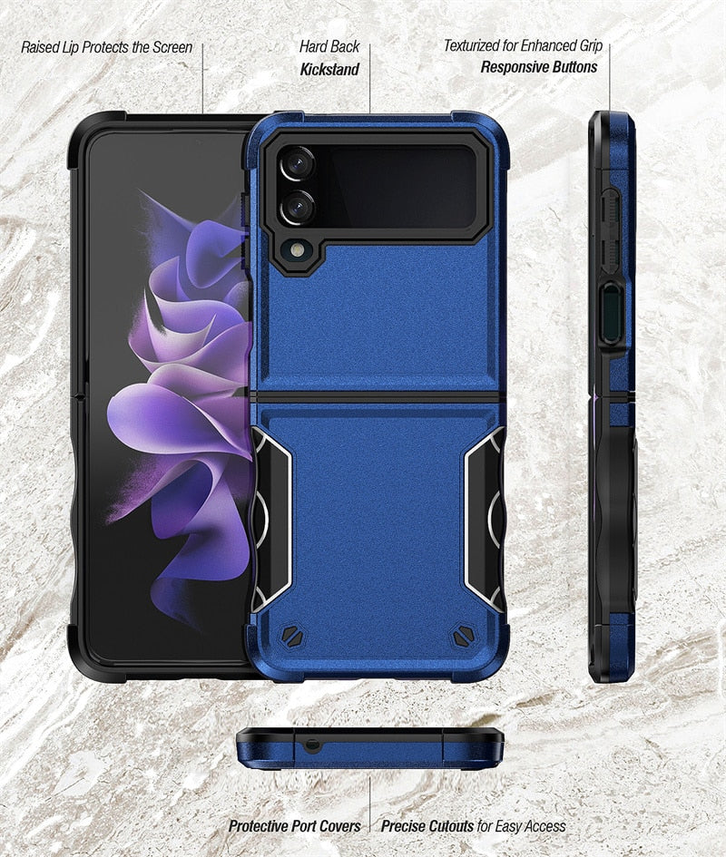 Shockproof Armor Galaxy Z Flip Series Case
