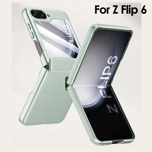 Shockproof Leather Case For Samsung Galaxy Z Flip Series