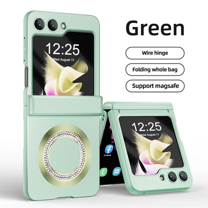 Magsafe Matte Magnetic Wireless Charging Case For Samsung Galaxy Z Flip Series