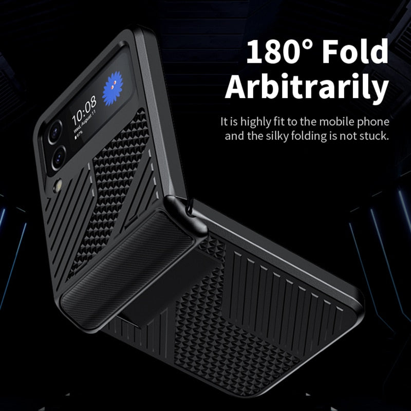 Shockproof Armor Case Hinge Protective Cover For Samsung Galaxy Z Flip Series