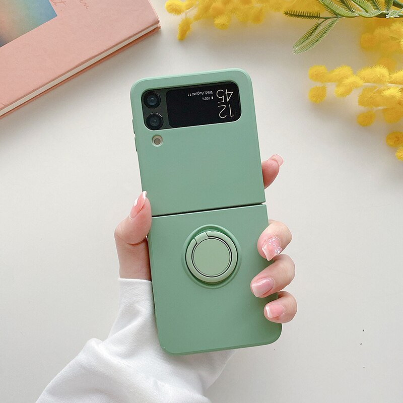 Case with Magnetic Ring Holder for Samsung Galaxy Z Flip Series