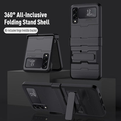 Shockproof Armor Case with Bracket Stand for Samsung Galaxy Z Flip Series