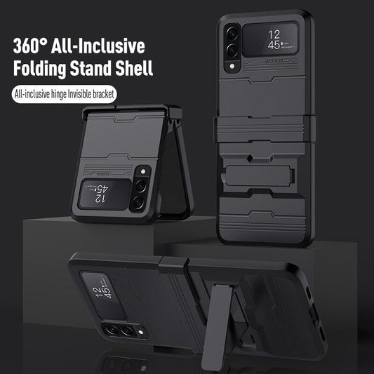 Shockproof Armor Case with Bracket Stand for Samsung Galaxy Z Flip Series