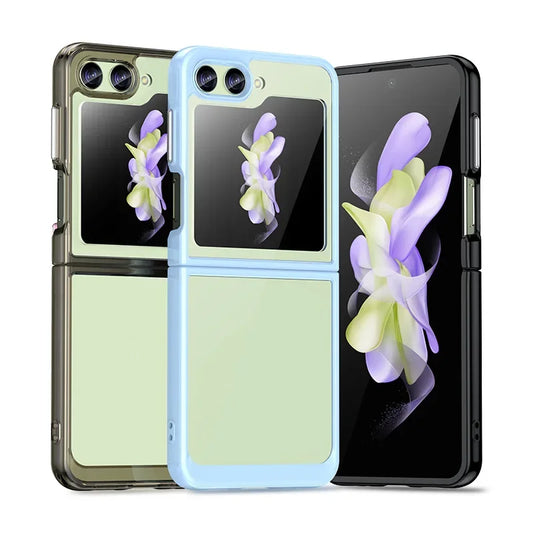 Transparent Shockproof Case For Samsung Galaxy Z Flip Series
