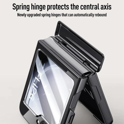Transparent Electroplated Case for Samsung Galaxy Z Flip 7 & 6