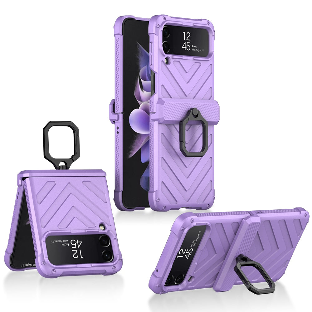 Magnetic Armor Shockproof Case For Samsung Galaxy Z Flip Series