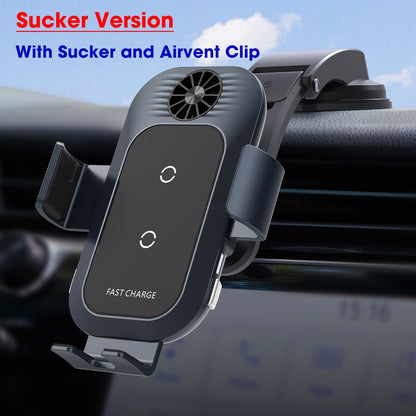 Dual Coil Car Wireless Charger For Samsung Galaxy Z Flip