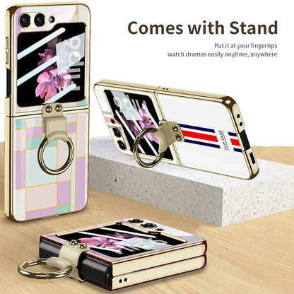 Luxury Color Case For Samsung Galaxy Z Flip