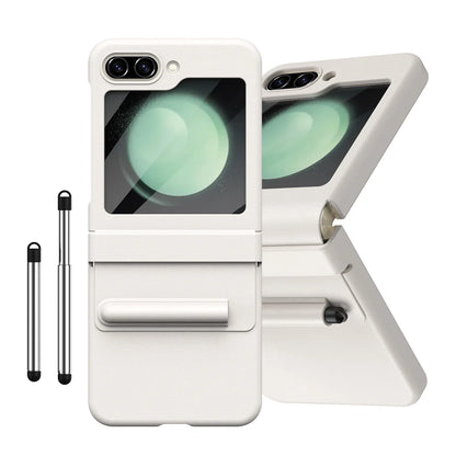 Leather Case With Touch Pen Case for Galaxy Z Flip 5