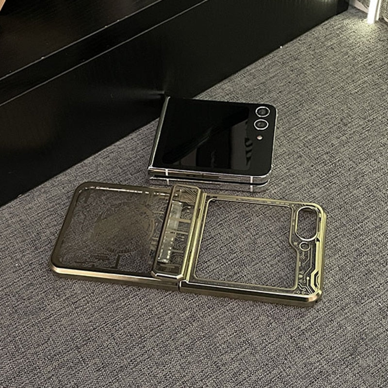 Circuit Pattern Case For Samsung Z Flip sERIES