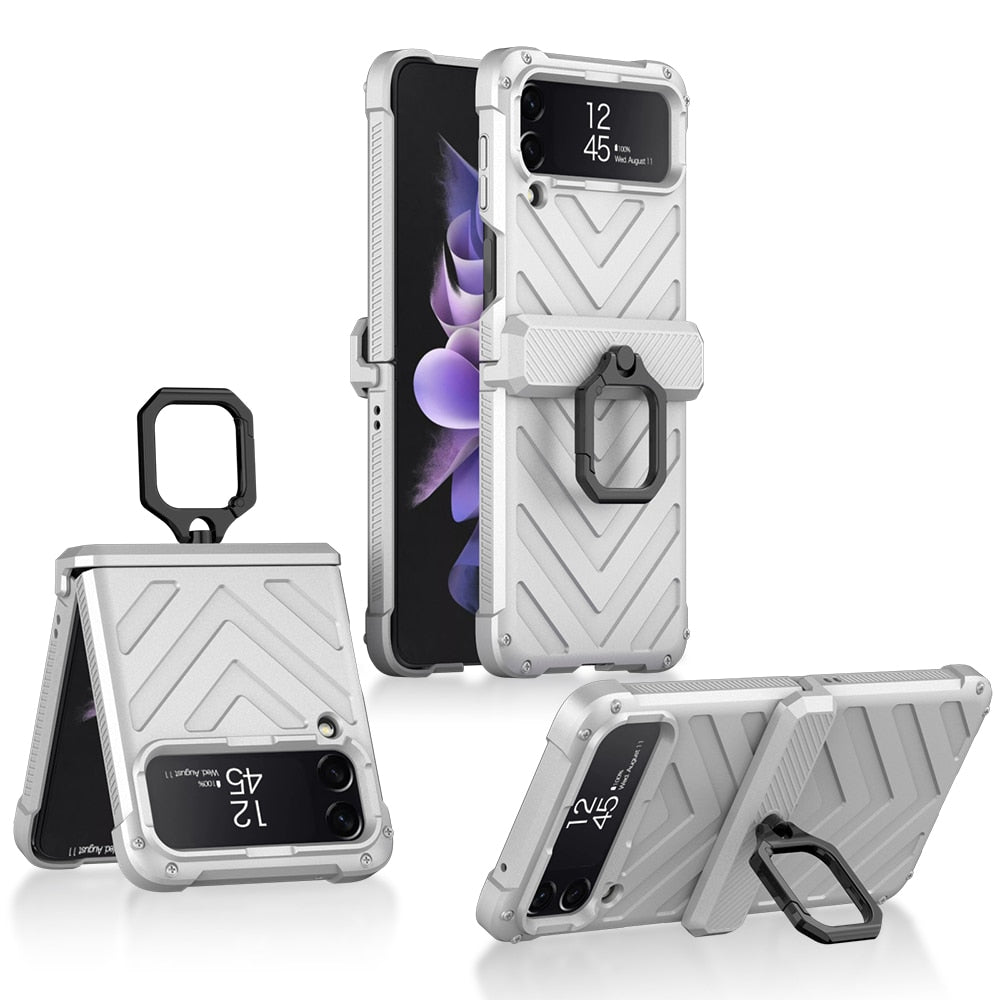 Magnetic Armor Shockproof Case For Samsung Galaxy Z Flip Series