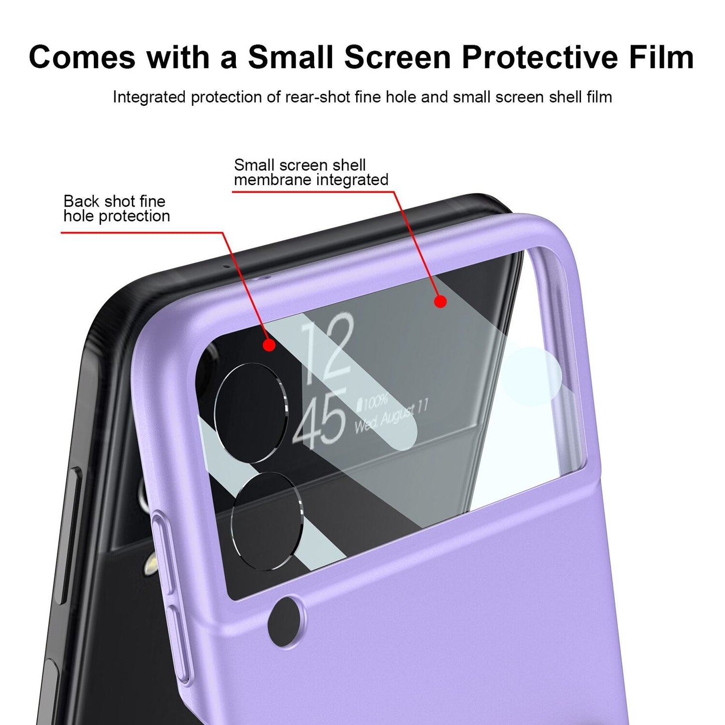 Wristband Bracket Case For Samsung Galaxy Z Flip