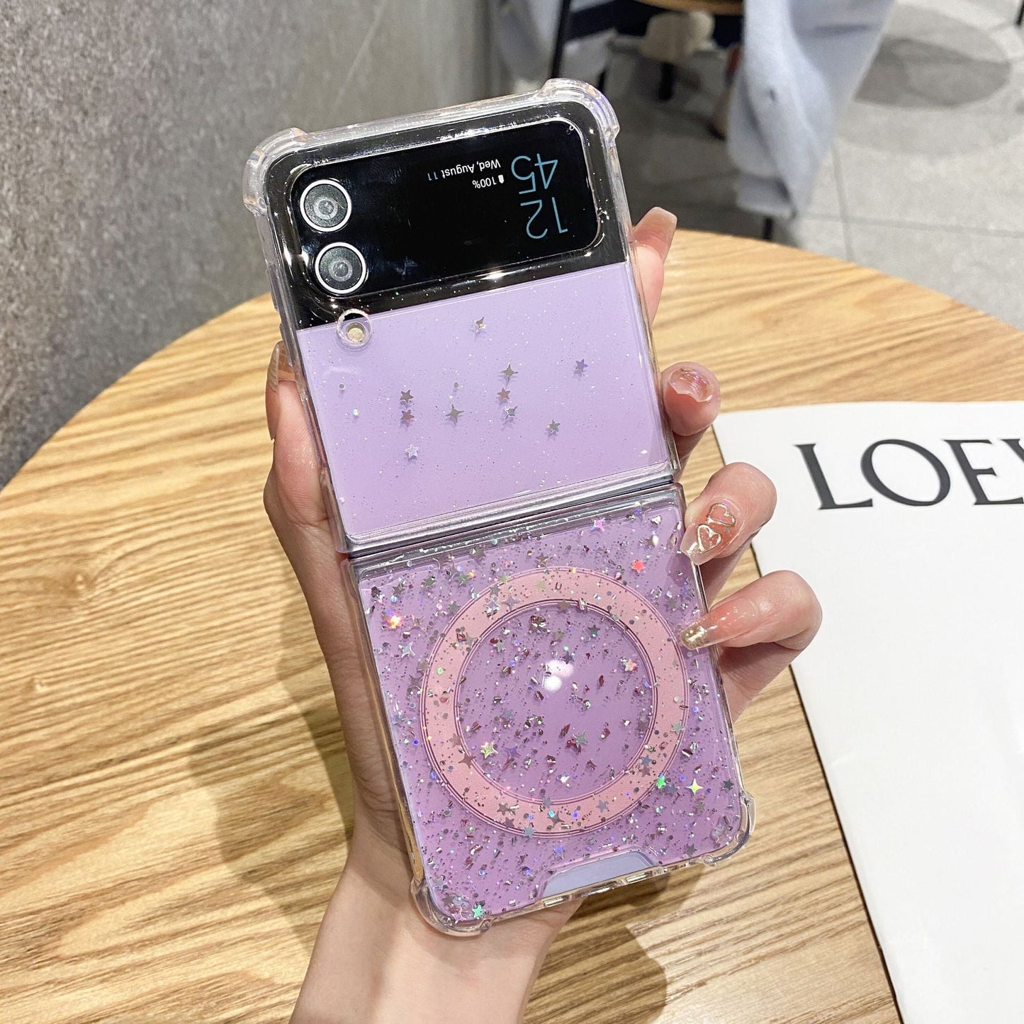 Luxury Magnetic Case For Samsung Galaxy Z Flip 4 3