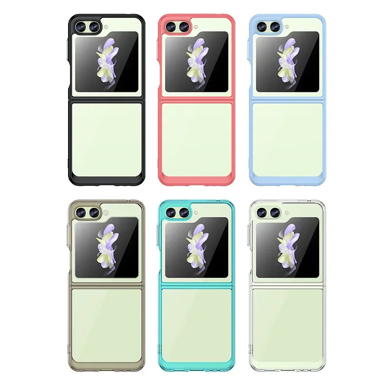 Transparent Shockproof Case For Samsung Galaxy Z Flip Series