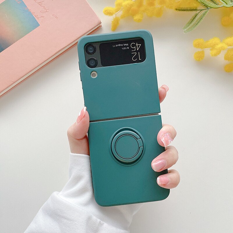 Case with Magnetic Ring Holder for Samsung Galaxy Z Flip Series