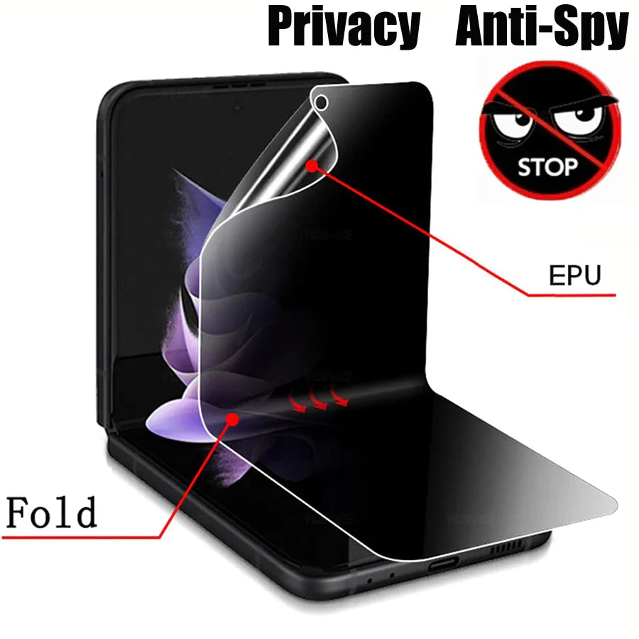 Anti-Spy Screen Protector For Samsung Galaxy Z Flip