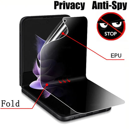 Anti-Spy Screen Protector For Samsung Galaxy Z Flip