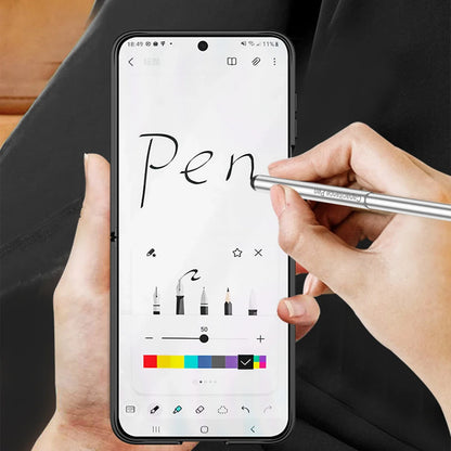 Shockproof Case with Magnetic Hinge Protection and Touch Pen for Samsung Galaxy Z Flip 7 & 6