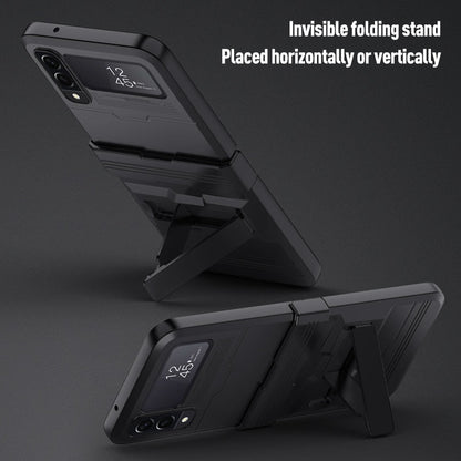 Shockproof Armor Case with Bracket Stand for Samsung Galaxy Z Flip Series