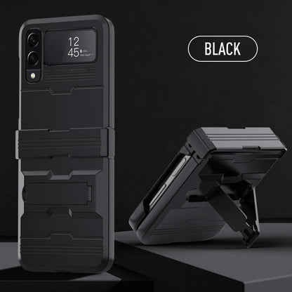 Shockproof Armor Case with Bracket Stand for Samsung Galaxy Z Flip Series
