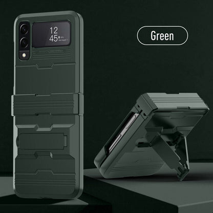 Shockproof Armor Case with Bracket Stand for Samsung Galaxy Z Flip Series