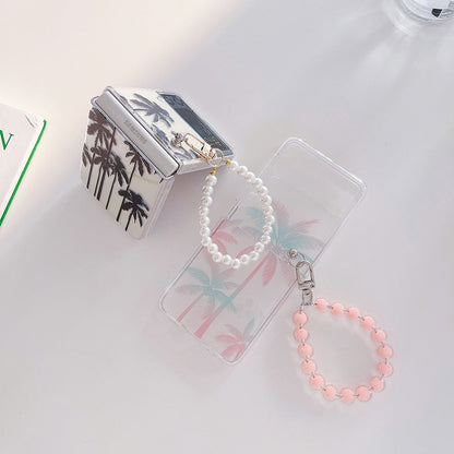 Simplicity Coconut Tree Phone Case For Samsung Galaxy Z Flip Series