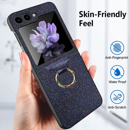 Luxury Colorful Case with Ring Bracket For Galaxy Z Flip Series