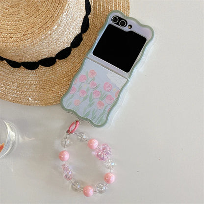 Cute Tulip Flower Case for Samsung Galaxy Z Flip 7 & 6