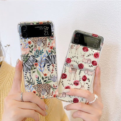 Forest Flower Animal Case for Samsung Galaxy Z Flip Series