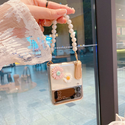 Flower Bracelet Phone Case For Samsung Galaxy Z Flip