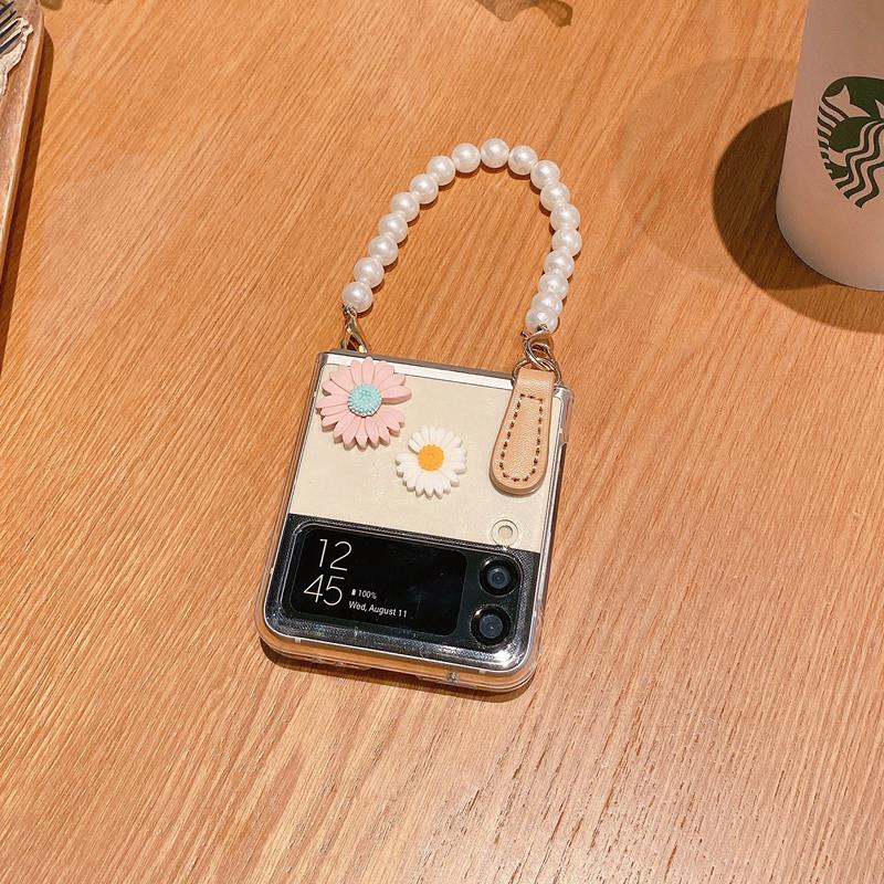 Flower Bracelet Phone Case For Samsung Galaxy Z Flip