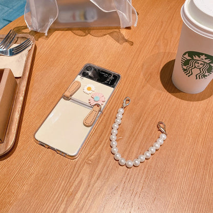 Flower Bracelet Phone Case For Samsung Galaxy Z Flip