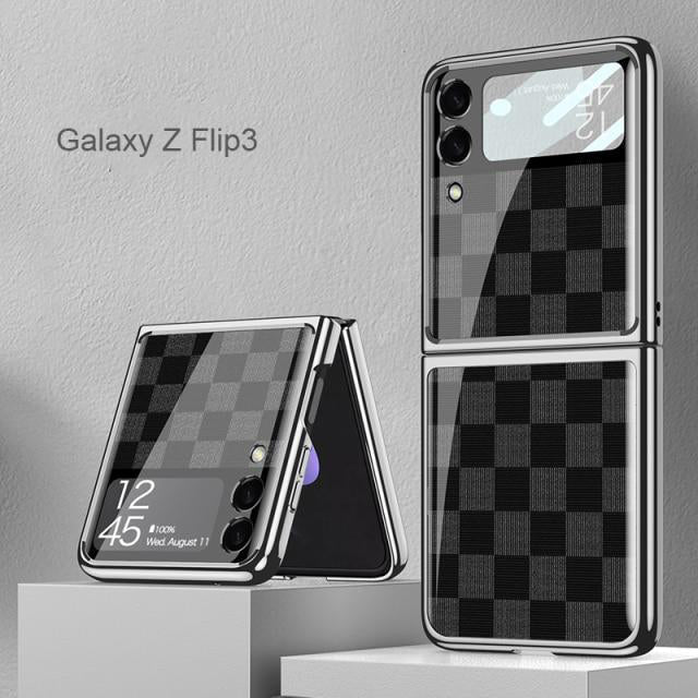 Luxury Marble Case For Z Flip Series