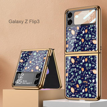 Luxury Marble Case For Z Flip Series