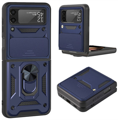 Drop Tested Cover with Magnetic Kickstand Car Mount Protective Case for Samsung Galaxy Z Flip 6 & 7