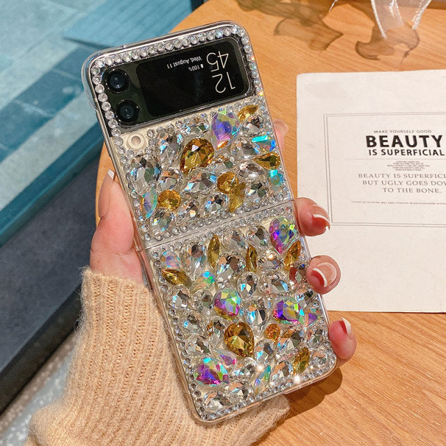 Luxury Sparkle Diamond Case For Samsung Galaxy Z Flip Series