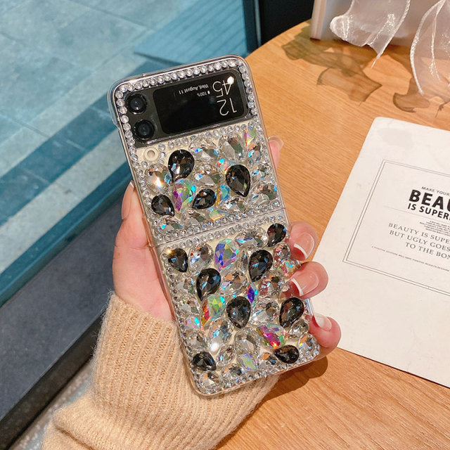 Luxury Sparkle Diamond Case For Samsung Galaxy Z Flip Series