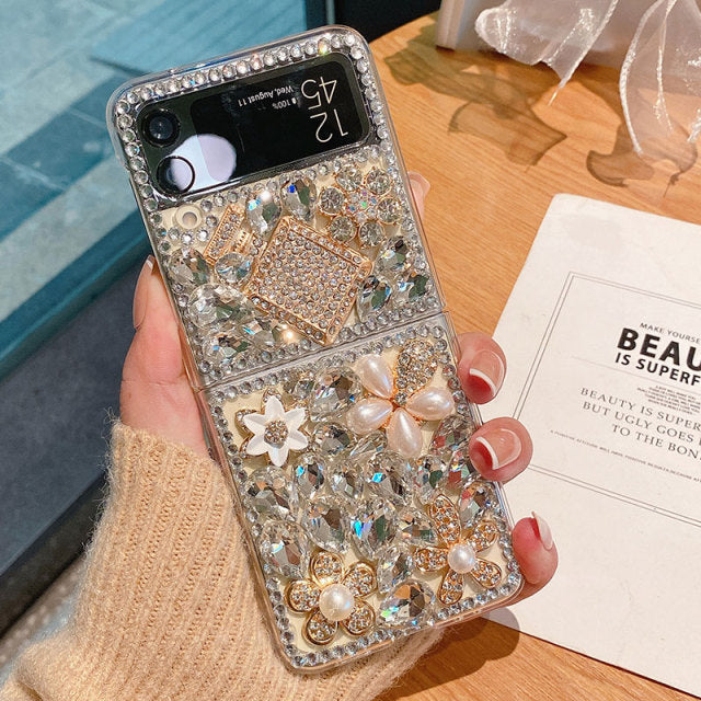 Luxury Sparkle Diamond Case For Samsung Galaxy Z Flip Series
