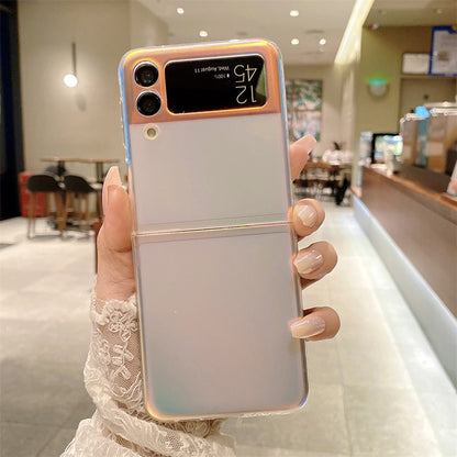 Colorful Shell pattern Protective Cover for Galaxy Z Flip Series