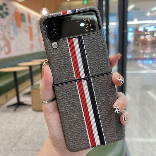 Fashion stripe Case for Samsung Galaxy Z Flip Series
