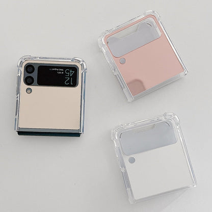 Shockproof Mirror Phone Case For Samsung Galaxy Z FLIP Series
