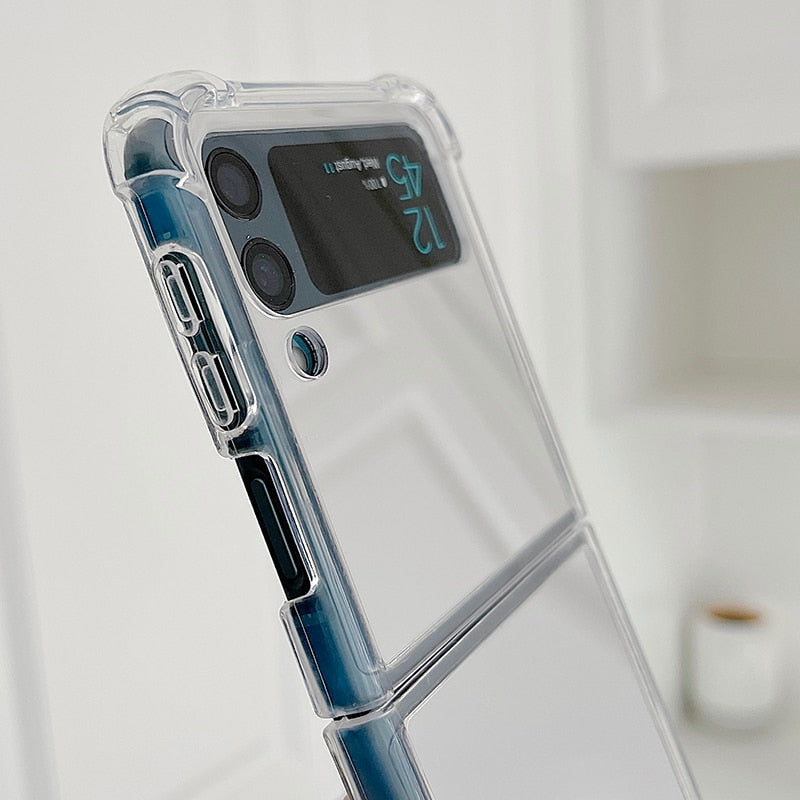 Shockproof Mirror Phone Case For Samsung Galaxy Z FLIP Series