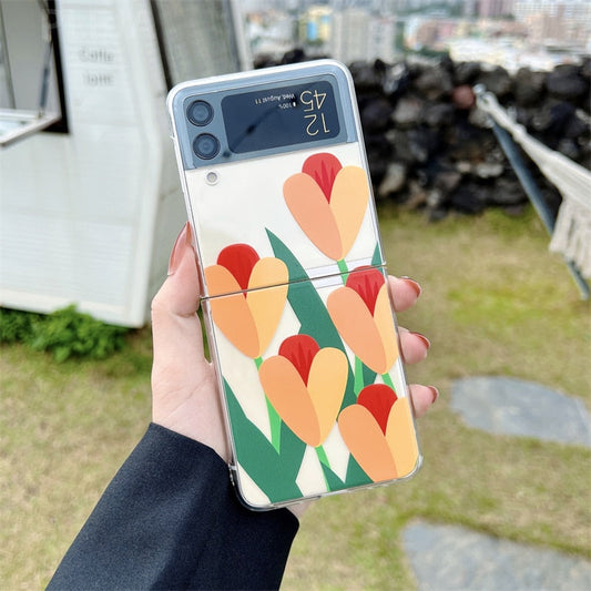 Tulip Flowers Case For Samsung Galaxy Z FLIP Series