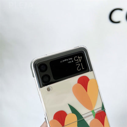 Tulip Flowers Case For Samsung Galaxy Z FLIP Series