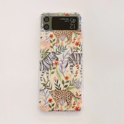 Forest Flower Animal Case for Samsung Galaxy Z Flip Series