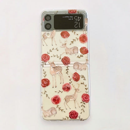 Forest Flower Animal Case for Samsung Galaxy Z Flip Series
