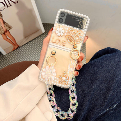 Bracelet Diamond Case For Samsung Galaxy Z Flip Series
