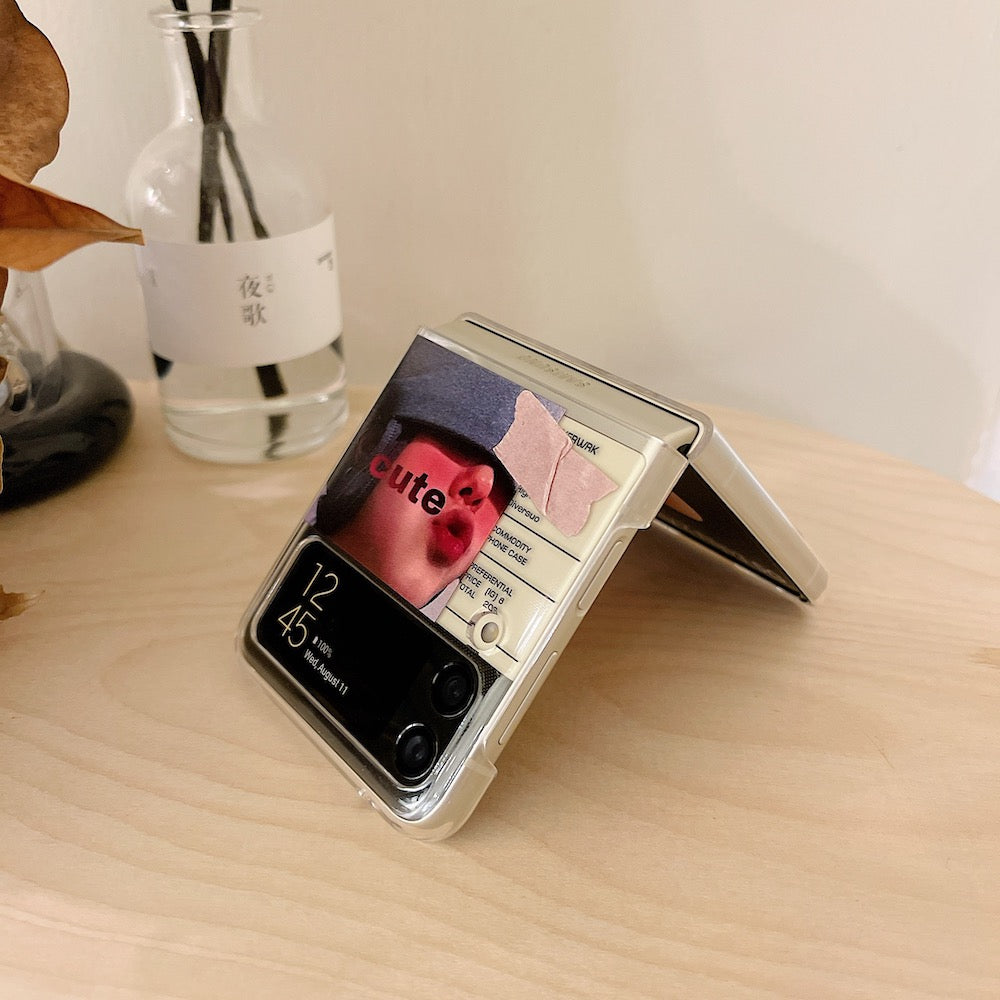 Print Tags Case for Samsung Galaxy Z Flip Series