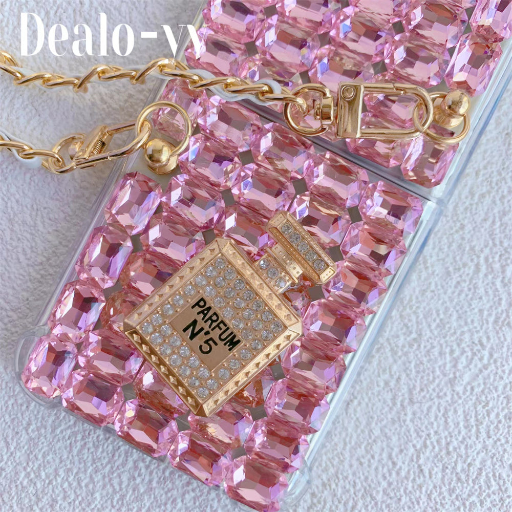 Luxury Long Chain Case for Samsung Galaxy Z Flip Series