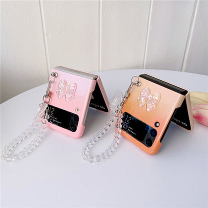 Cute Butterfly Bracelet Case for Samsung Galaxy Z Flip Series